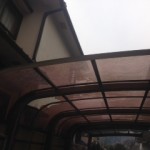 カーポート屋根の補修