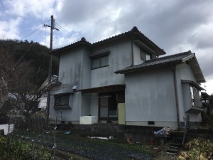 北川様邸外装工事前