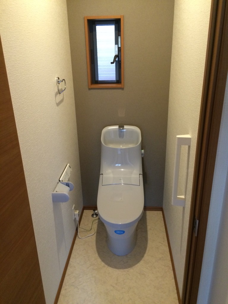 姫路市O様邸 トイレ新設工事完成しました。 姫路市のリフォーム会社 モリシタ・アット・リフォーム