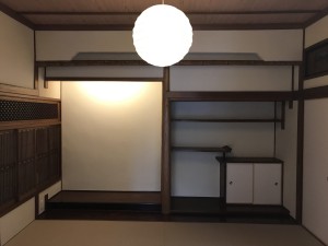 和室施工後1