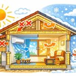 今のお住まいを、冬暖かく、夏涼しくする方法！！