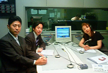 2008年6月15日（日）放送のラジオ関西「西口綾のロングライフを楽しく」に出演