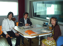 2008年7月20日（日）放送のラジオ関西「西口綾のロングライフを楽しく」に出演