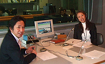 2008年10月19日（日）放送のラジオ関西「西口綾のロングライフを楽しく」に出演