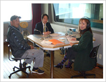 2008年4月20日（日）放送のラジオ関西「西口綾のロングライフを楽しく」に出演