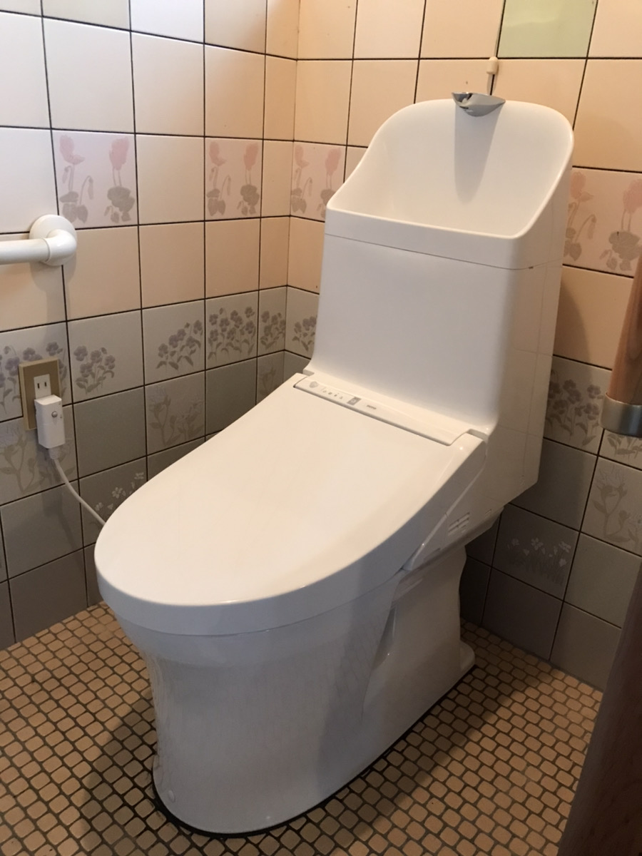 トイレ交換工事