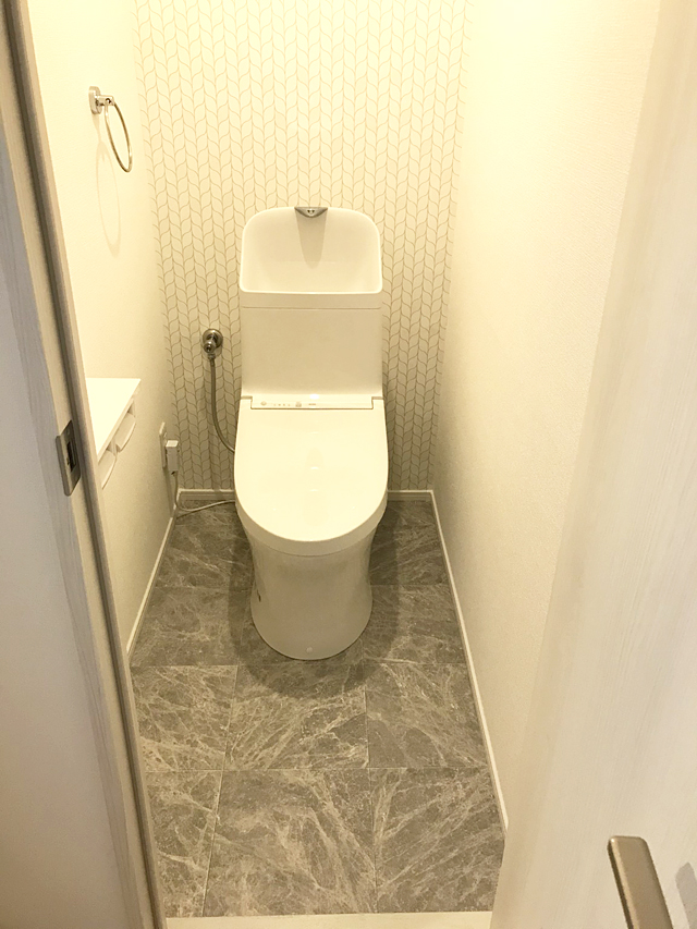 姫路市 I様邸 賃貸マンション洗面/トイレ改装工事