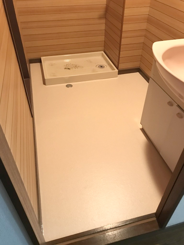 姫路市 匿名様邸 トイレの入れ替えとキッチン・洗面所の床の張替え工事工事