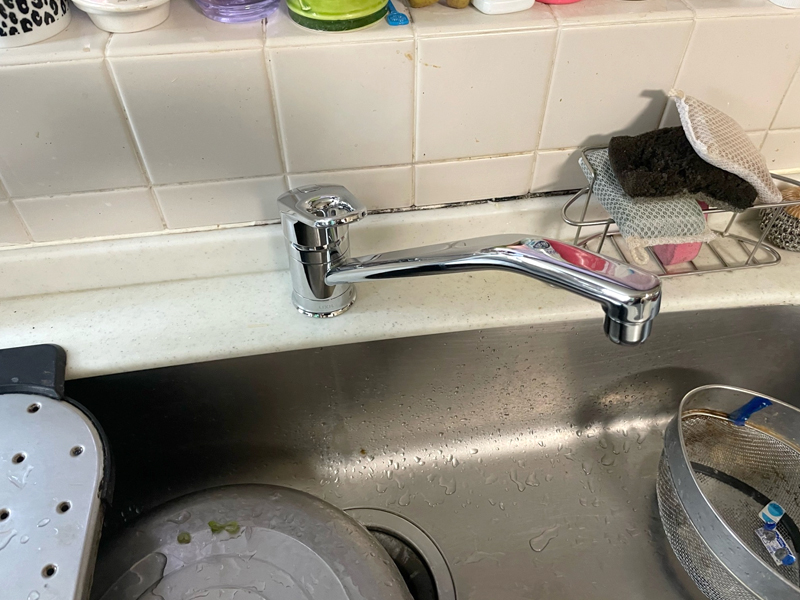 キッチン水栓のハンドルが新しくなりました！