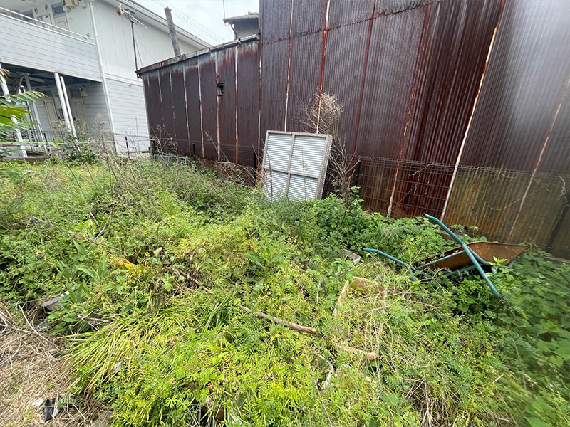 草刈りの心配がなくなりました!01