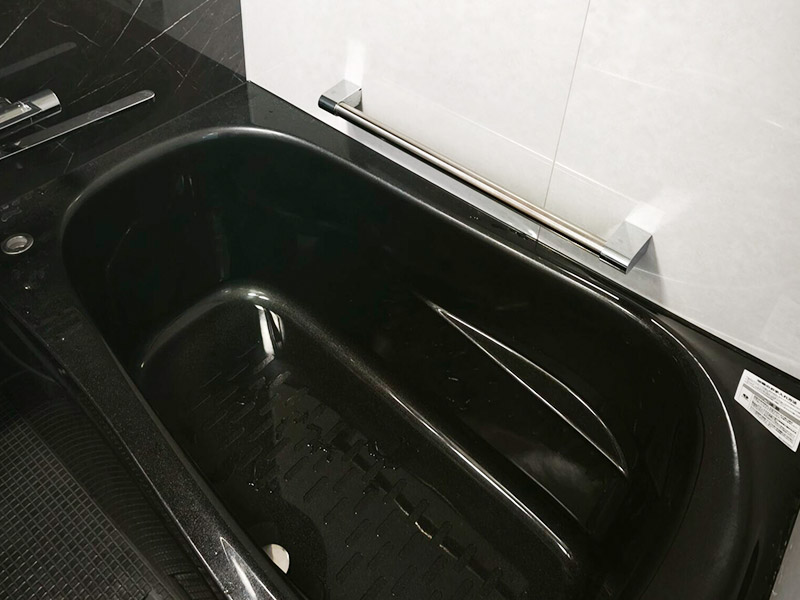 将来も考えた浴槽になりました。01