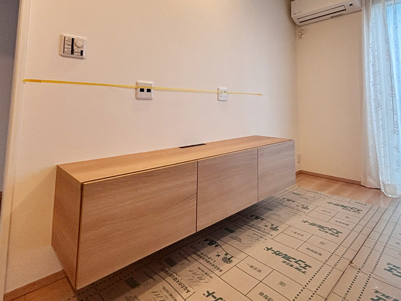 家の雰囲気に合った収納が増えました。