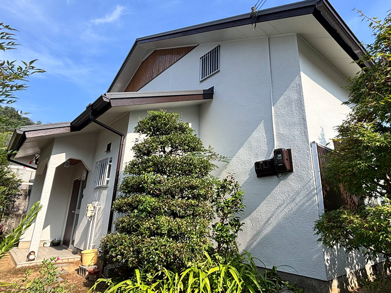 雨漏りが止まり、見た目も綺麗に。