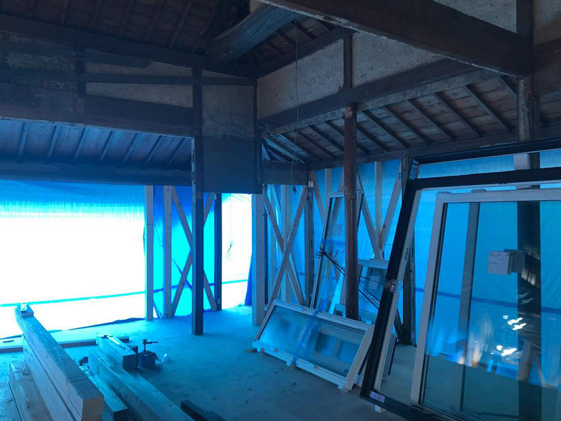 大正12年築の古民家のリノベーション09