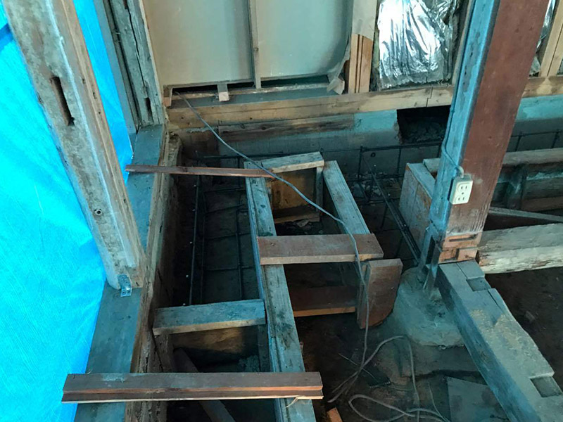 大正12年築の古民家のリノベーション03