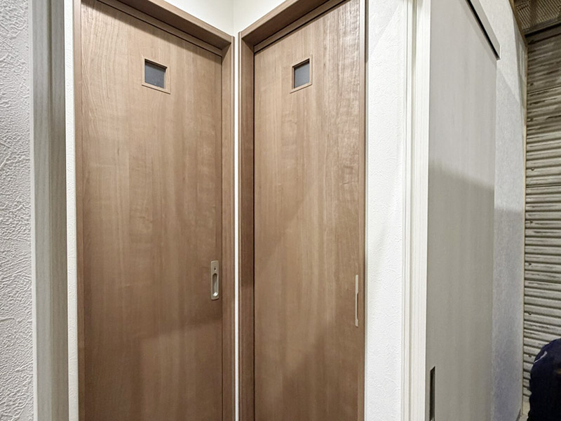 限られたスペースに3室03